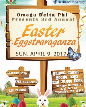 Heritage University Easter Egg Hunt -