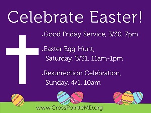 CrossPointe Church - Easter egg hunt,