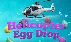 Keystone North Church Helicopter Easter egg drop, 