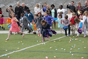 Calvary Fellowship - Easter egg hunt