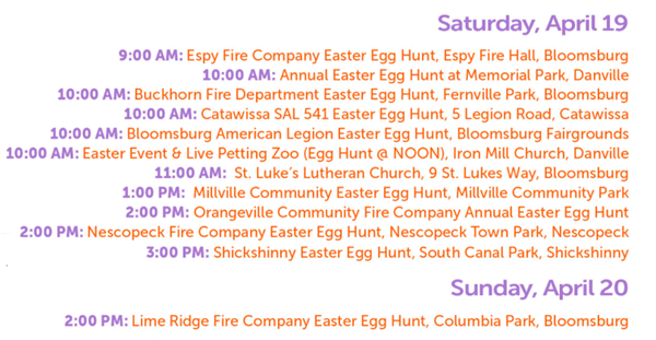 last minute egghunts