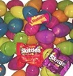 Candy pre-filled Easter eggs